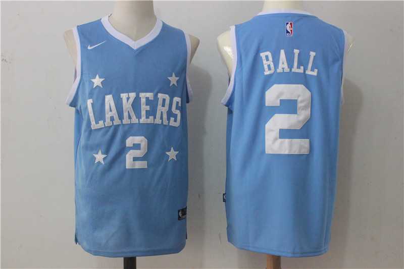 Nike Los Angeles Lakers #2 Lonzo Ball Light Blue Stitched Jersey,We sell and wholesale Nike Los Angeles Lakers #2 Lonzo Ball Light Blue Stitched Jersey on line form chian!
